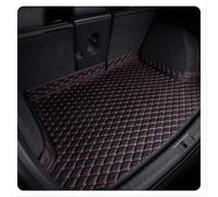 pour KIA K2 Hatchback 2011-2016 Tapis de Coffre de Voiture en Cuir Tapis Protecteur de Coffre Arrière Imperméable Antidérapant Robuste Accessoire,A
