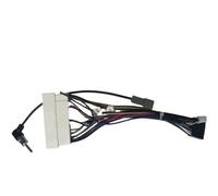 pour Kia K2 pour Rio 4 2016-2019 9 Pouce 2 Din Radio Voiture Fasia Android Stéréo Lecteur Unité Principale Panneau Cadre Cadre de façade Radio(Seulement Le câble)