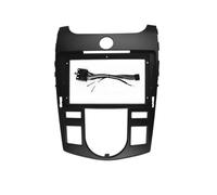 pour Kia pour Cerato pour Forte 2009-2012 9 Pouce Voiture Stéréo Radio Fascia DVD MP5 Panneau Cadre Tableau Bord Réaménagement Montage Kit Cadre de façade Radio(Encadrer Un Cordon)