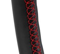 pour Kia pour Forte pour Soul pour Rio 2009-2011 2012-2015 2016-2021 Housse de Volant de Voiture Accessoires Protection Volant Voiture(Rouge)