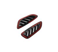 Pour KIA Pour Niro 2022 2023 ABS Fibre Carbone Console Centrale Engrenage Accoudoir Boîte Panneau Couverture Garniture Décoration Autocollants Intérieur Automobile(Side UP Air Outlet)