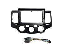 Pour Kia Pour Optima Pour Magentis 2008 2009-2010 Tableau Bord Kit Montage Accessoire Double Din 9 Pouces Radio Fascia Panneau Cadre de tableau de bord(Câble de cadre-MT)