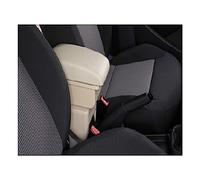 Pour Kia Pour Picanto Accoudoir Boîte Console Centrale Mallette De Rangement Accessoires De Modification Avec Porte-gobelet Port USB(B-Beige)