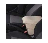 Pour Kia Pour Picanto Voiture Accoudoir Boîte Console Centrale Boîte De Rangement Centrale Avec Interface USB Accessoires WEFOLCC(B style Beige 3USB)