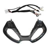 Pour Kia pour Rio 3 K3 K3S 2011-2017 contrôleur croisière bouton volant multifonction voiture commutateurs croisière Bouton Commutation Volant Multifonction(Carbon fibre-Heat)