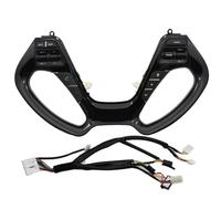 Pour Kia pour Rio 3 K3 K3S 2011-2017 contrôleur croisière bouton volant multifonction voiture commutateurs croisière Bouton Commutation Volant Multifonction(Piano black-Heat)