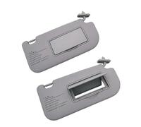 pour Kia pour Sportage 2005-2012 8520203000 8520103000 Pare-Soleil Intérieur Avant Gris avec Miroir De Maquillage Pare-Soleil Avant Panneau Ombrage(Grey Right)