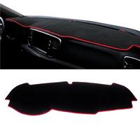pour Kia pour Sportage 4 2016 2017 2018 2019 2020 2021 Couverture Tableau Bord Voiture Évitez Les Tapis Lumineux Pare-Soleil Tapis Tableau Bord Voiture Pad(A LHD Red Side)