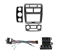 pour Kia pour Sportage MT AC/at AC 2007-2013 Kit De Garnitures De Tableau De Bord pour Autoradio 9 Pouces Autoradio Cache Radio(Frame Cable)