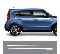 pour Kia Soul 1 2 3 Sk3 EV Bandes Graphiques Style Vinyle Film Décor Autocollants Auto Tuning Accessoires Voiture Côté Taille Ligne Autocollants