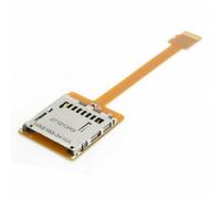 Pour kit de carte mémoire Micro-SD TF, rallonge mâle vers femelle SD, souple et plate