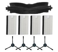 pour Kit de filtre brosse latérale pour Tikom L9000, compatible avec aspirateur pour Honor pour Q6, accessoires d'aspirateur (A)