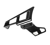 Pour KLR 650 KLR650 2022 2023 2024 CNC Arrière Supérieur Inférieur Garde-Chaîne Guide Couvercle Pignon Protecteur Protège-chaîne(Black)