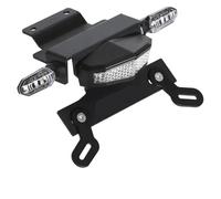 pour KLX230 230R 230SM 230SE 230S 2020-2024 LED Frein Feu Arrière Indicateur Clignotant Queue Bien Rangé Support Plaque D'immatriculation Porte Plaque Moto(Clear)