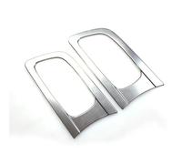 pour Koleos pour Samsung QM6 2016-2023 Cadre Décoratif pour Poignée Intérieure Porte Voiture Garniture intérieure(Stainlessstee Silver)