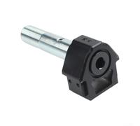 Pour Kukirin pour trottinette électrique G2 Max en alliage d'aluminium, petite tête de traverse avec kit de tuyau fileté, fourche avant, pièce de rechange, couleur noire, taille 17 cm