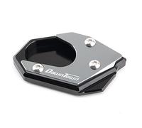 Pour KYMCO DownTown 125/200/300/350 2019-2020 Moto Béquille Latérale Pad Béquille Extender Pied Stand Extension Pad Support Plaque Agrandisseur Pad CNC(Titane)