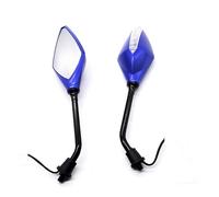 pour Kymco pour Downtown 350 pour Ak550 pour Xciting 400i Rétroviseur Latéral De Moto avec Clignotant LED Rétroviseurs Moto(Blue)