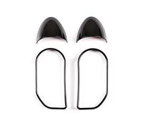 pour L&and R&Over pour Range Rover pour Sport pour Voque pour Evoque pour Velar pour Discovery 5 Garniture Couverture Bouton Volant Intérieur Voiture Volant de Voiture (Color : Noir)