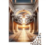 pour L’Atelier, Classical Archway Sunset Plaque Métallique Rustique 70x50cm/1000pcs, Cadeau De Noël pour Les Personnes Décorant L’Atelier