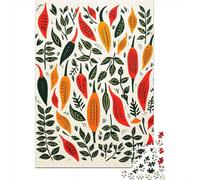 pour L’Atelier, Colorful Chili Pepper Pattern-1 Panneau Métallique Rustique 52x38cm/1000pcs, Adaptée À L’Atelier, Le Garage Et L’Espace Bricolage