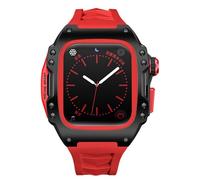 Pour la bande 44 mm 45 mm Case de protection en alliage en titane pour S9 8 7 6 5 4 Sangle de montre modifiée