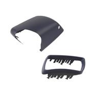pour la BMW E53 X5 2000-2006, Couvercle latéral de l’aileron avec châssis Noirs Mats, Capot des rétroviseurs arrière Remplacement des Accessoires