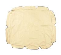 pour la canopée Swing, 210D Oxford Enduit en Argent, épreuve UV imperméable, 142x120x18cm, pour Chaise de Cour de Patio extérieur (Beige)