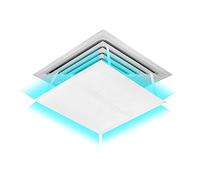 pour la climatisation centrale au plafond Empêche l'air de souffler directement sur les personnes, installation facile à angle réglable