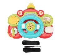 pour la comédie musicale, pour le jouet de volant, multifonctionnel avec un son et une lumière réalistes, pour l'apprentissage et la conduite des tout-petits (Voiture)