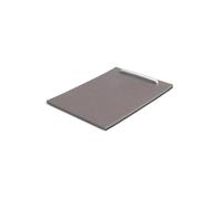 Pour La Console Centrale De Voiture Volets Coulissants Porte-gobelet Couvercle Store Enrouleur Remplacement 3CD857503 Accessoires Cadre Décoratif Console Centrale(Brown)