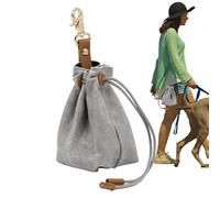 pour la formation pour chiens, pour la formation pour chiens | Sac portatif pour la formation du chien, sac à collations design avec cordon de serrage et sac d'entraînement imperméable avec crochet en