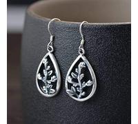 pour la Goutte d'oreille de Style Antique en détresse des Femmes thaïlandaises de Mode Drop Creux de Petites Boucles d'oreilles de Fleur