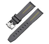 Pour la montre MOONSWATCH CURVE NO SPAE STRAP DE RÉSBILLE POUR OMEGA SWATCH JOINT PLANET Série Moon Mercure Strap de caoutchouc incurvé Men de 20 mm