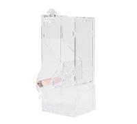 pour la Nouvelle à la Mode - 1PC Acrylique pour Animaux de Compagnie Birds Seeds Food Feeder Cage Toy - Transparent
