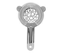 pour la passoire à Cocktail, pour l'acier Inoxydable, Magnifique Brillant, pour la passoire de Glace de Barman, pour Barman Bar (Argent)