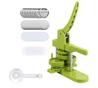 pour la production de boutons : pour la création d'épingles, créateur manuel de tuyaux amovibles avec cutter circulaire | impression de bricolage sans installation c