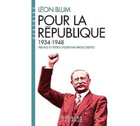 Pour la République (Espaces Libres - Histoire)