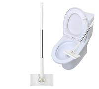 Pour la salle de bain - Pour sols en bois, Moco avec roulements lavables, ensemble de têtes de nettoyage réutilisables, avec tête pivotante à 360° et coussinets lavables réutilisables pour bois,