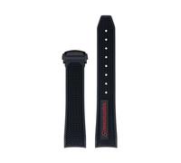 Pour la sangle Omega Moonwatch 300 AT150 Planet Ocean 600 STRAP WORD 20 mm à 22 mm Sangle en cuir Crocodile pour hommes et femmes