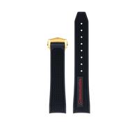 Pour la sangle Omega Moonwatch 300 AT150 Planet Ocean 600 STRAP WORD 20 mm à 22 mm Sangle en cuir Crocodile pour hommes et femmes