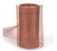 Pour la sécurité du jardin, le treillis en cuivre agit comme une barrière contre les escargots et les parasites, peut être coupé et peut être renforcé avec des attaches si nécessaire (127 x 3 m)