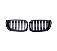 Pour La Série 3 Pour E46 4 Portes 2002 2003 2004 2005 Racing Grille Car ReplacementCar Front Black Double Slat Hood Grill Grilles Radiateur Pare-chocs Voiture