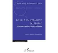 Pour la souveraineté du peuple: Nous sommes tous des constituants – L'Harmattan