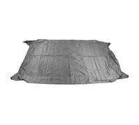 pour la Table de Tennis de Table, Dissociation et Couverture de Protection Contre la poussière/Protection Solaire pour la Cour/terrasse (Gris avec Une Toison intérieure Noire)