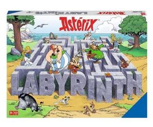 pour Labyrinthe, Plateau Edition Speciale gaulois - pour Asterix Obelix - Jeu Famille, Version FR - Set Jeu Societe cassique + Carte Tigre