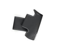 pour Lada pour Granta 2018 2019 pour Priora 2 2013-2018 pour Kalina 2 Housse Volant Cousue À Main Caches Volant Protege(Black-White Line)