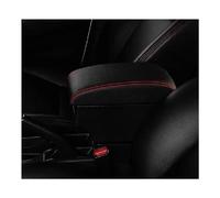 Pour LADA Pour Niva Pour Radaniva Boîte D'accoudoir De Voiture Boîte De Rangement Centrale Spéciale Accessoires KLAUER(A,Black red line)