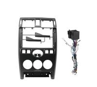 pour Lada Priora (2007-2013) Kit De Fixation pour Tableau De Bord D'autoradio Android Adaptateur pour Cadre De Façade D'autoradio 9 Pouces(Frame and Cables)