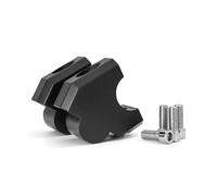 pour L'Afrique pour Twin pour L'Aventure pour Sports Rehausseur Guidon Déplacement Arrière Élévateur Moto Guidon Riser Clamp(Black)